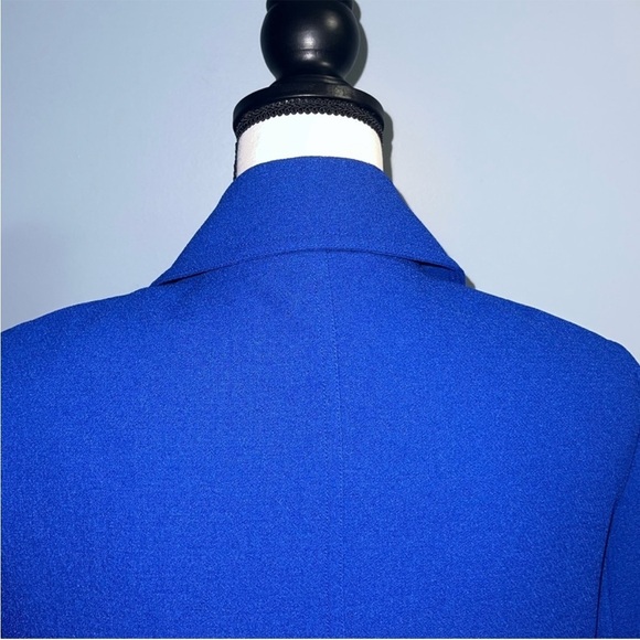 Laura Ashley- Blue button up coat - Picture 4 of 6